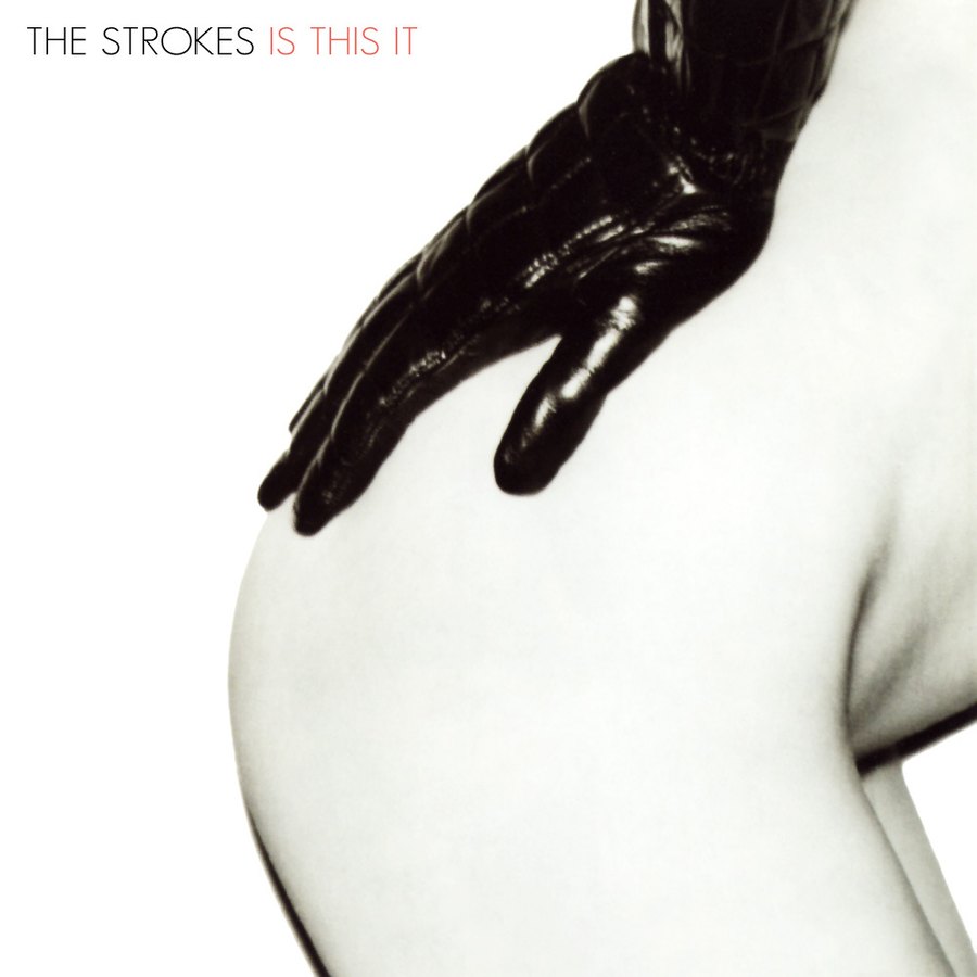 Hoes van Is This It van The Strokes, als voorwerp gefotografeerd
